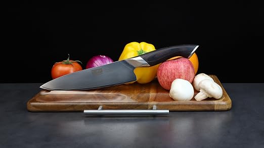 HOSHANHO Kitchen Knife in Japanese High Carbon Steel, Professional High-Class Chef's Knife 8 inch, Non-slip Ultra Sharp Cooking Knives with Ergonomic Handle